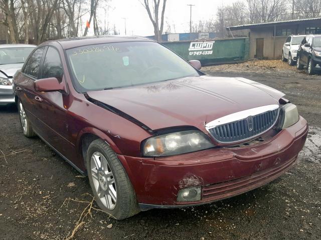 1LNHM87A93Y665369 - 2003 LINCOLN LS BURGUNDY photo 1