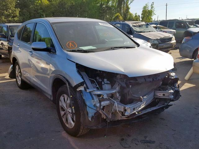 2HKRM4H51EH697627 - 2014 HONDA CR-V EX SILVER photo 1