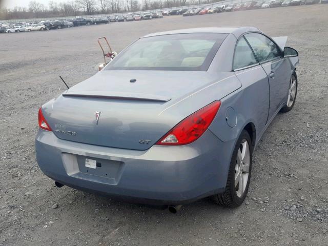 1G2ZH361274171759 - 2007 PONTIAC G6 GT GRAY photo 4