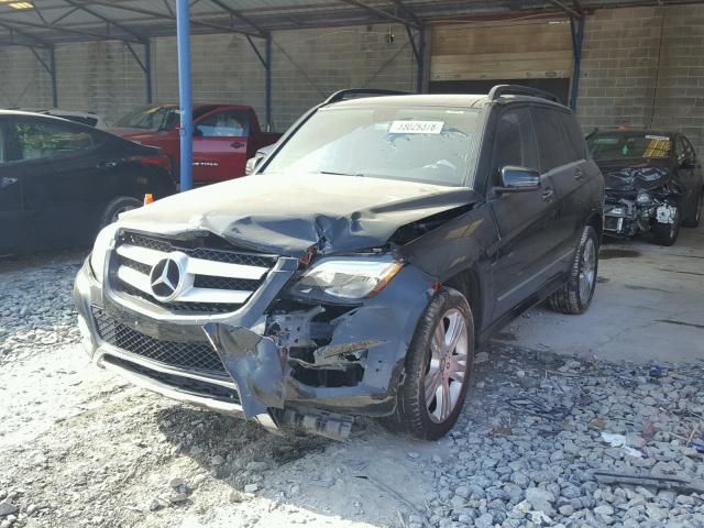 WDCGG0EB1EG211298 - 2014 MERCEDES-BENZ GLK 250 BL BLACK photo 2