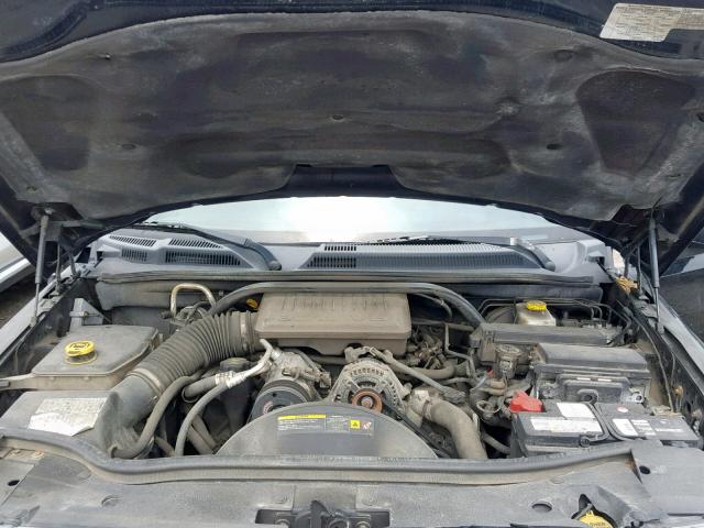 1J8HG48K26C203838 - 2006 JEEP COMMANDER BLACK photo 7