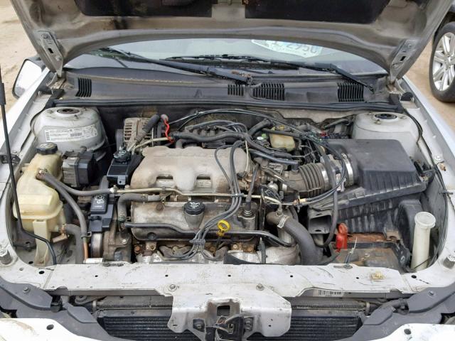 1G2NV12E32C142855 - 2002 PONTIAC GRAND AM G SILVER photo 7