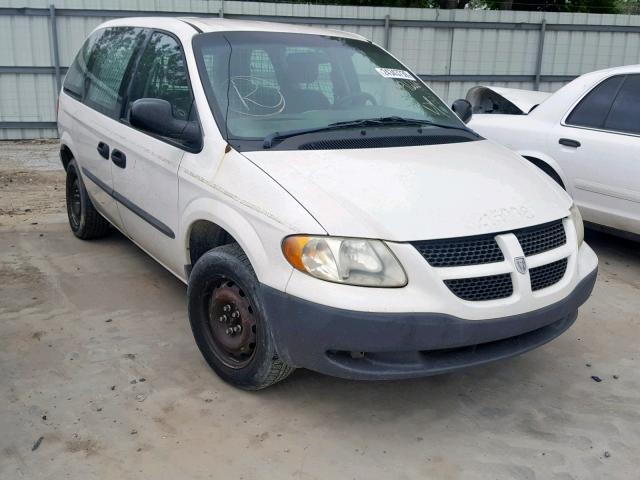 1D4GP21353B339668 - 2003 DODGE CARAVAN C/ WHITE photo 1