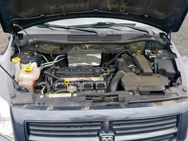 1B3HB28B48D735701 - 2008 DODGE CALIBER GRAY photo 7