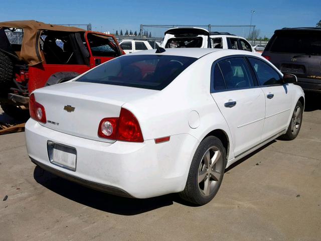1G1ZC5E00CF386188 - 2012 CHEVROLET MALIBU 1LT 白色 照片 4