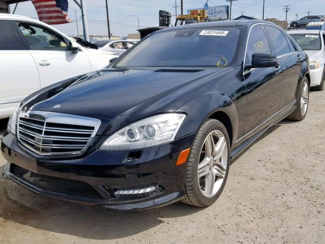 WDDNG7DB6DA498846 - 2013 MERCEDES-BENZ S 550 BLACK photo 2