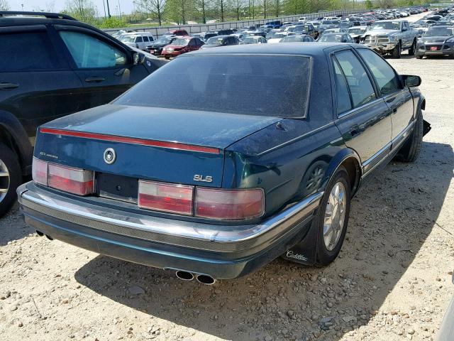 1G6KS52Y2VU842523 - 1997 CADILLAC SEVILLE SL GREEN photo 4