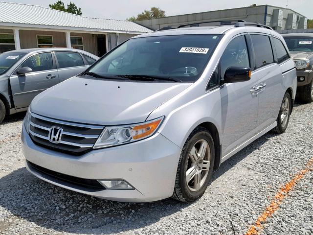 5FNRL5H96DB092267 - 2013 HONDA ODYSSEY TO SILVER photo 2