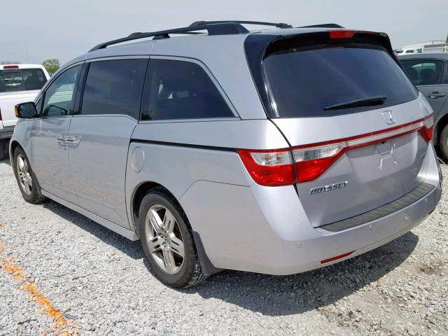 5FNRL5H96DB092267 - 2013 HONDA ODYSSEY TO SILVER photo 3