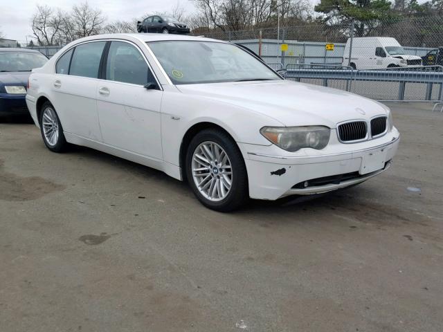 WBAGN634X4DS45921 - 2004 BMW 745 LI WHITE photo 1