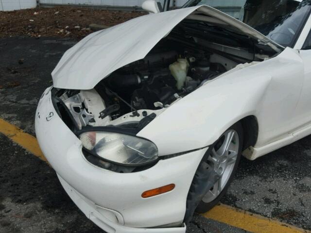 JM1NB3530Y0139528 - 2000 MAZDA MX-5 MIATA WHITE photo 9