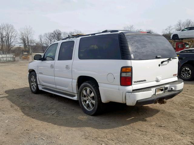 1GKFK66U56J104380 - 2006 GMC YUKON XL D WHITE photo 3