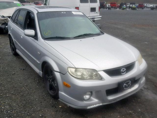 JM1BJ245331212817 - 2003 MAZDA PROTEGE PR SILVER photo 1