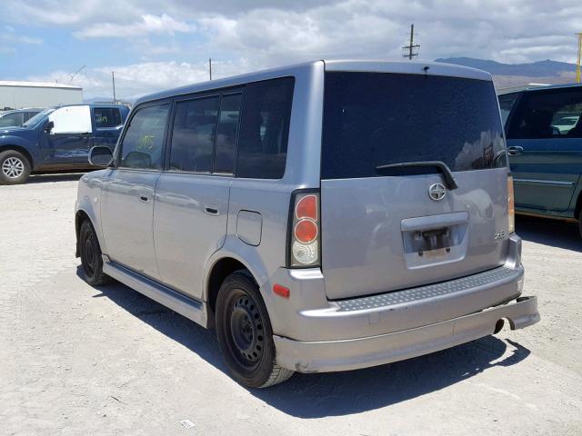 JTLKT324964053514 - 2006 TOYOTA SCION XB 银色 照片 3