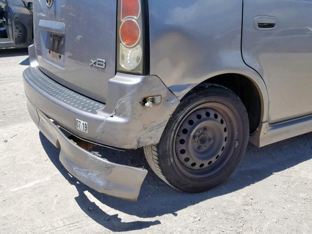 JTLKT324964053514 - 2006 TOYOTA SCION XB 银色 照片 9