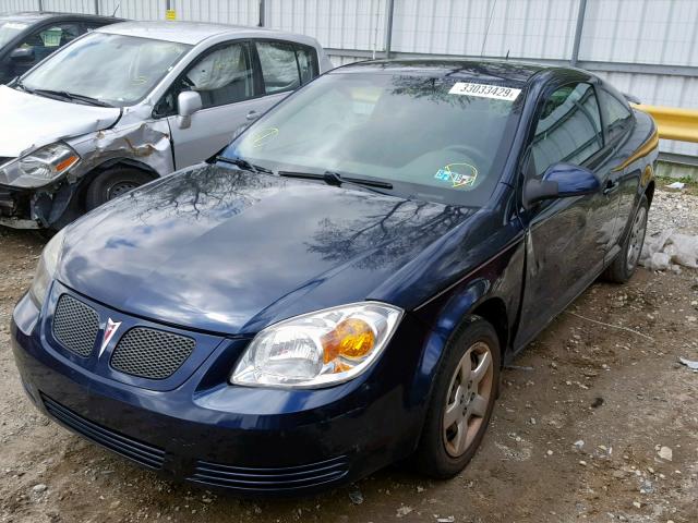 1G2AS18H097240348 - 2009 PONTIAC G5 BLUE photo 2