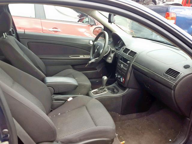 1G2AS18H097240348 - 2009 PONTIAC G5 BLUE photo 5