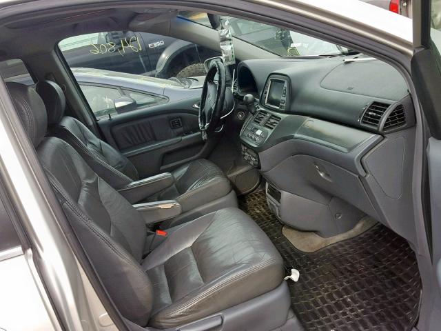 5FNRL38865B093853 - 2005 HONDA ODYSSEY TO SILVER photo 5