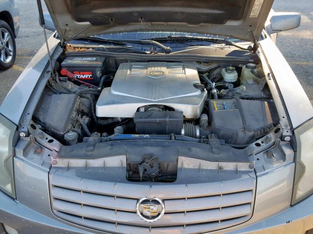 1G6DP567050111558 - 2005 CADILLAC CTS HI FEA GRAY photo 7