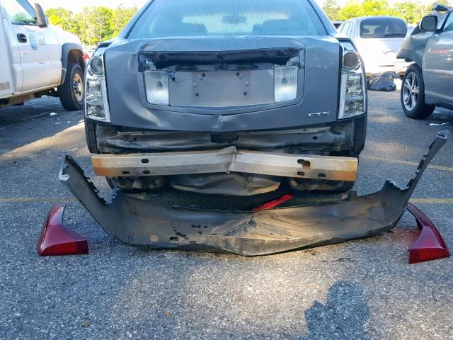 1G6DP567050111558 - 2005 CADILLAC CTS HI FEA GRAY photo 9