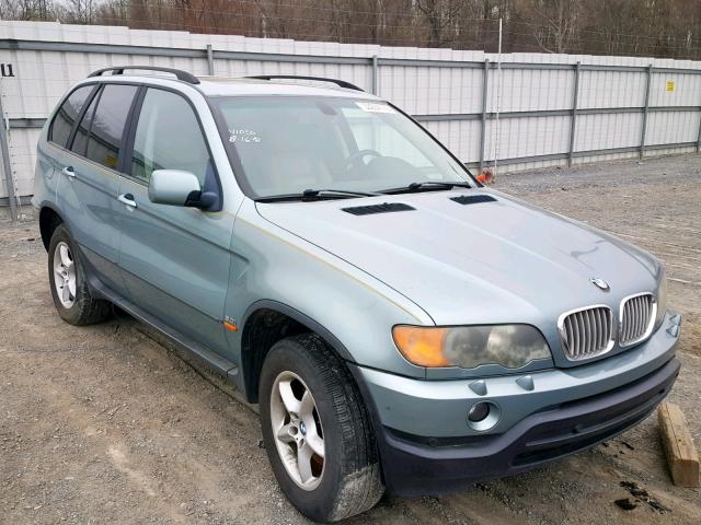 5UXFA535X3LV83173 - 2003 BMW X5 3.0I BLUE photo 1