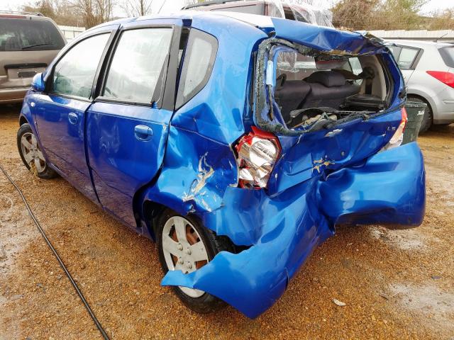 KL1TD66698B199671 - 2008 CHEVROLET AVEO BASE  foto 3