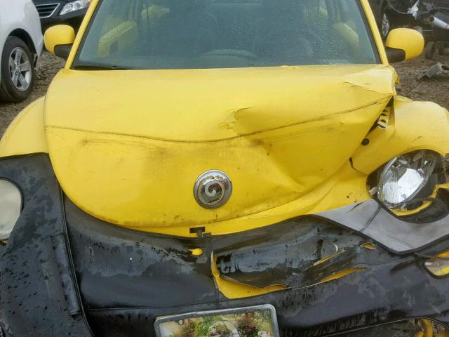 3VWCK21C03M424658 - 2003 VOLKSWAGEN NEW BEETLE Gelb Foto 7