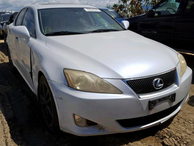 JTHBK262085060901 - 2008 LEXUS IS 250 WHITE photo 1