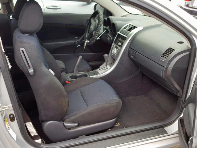 JTKDE167650027586 - 2005 TOYOTA SCION TC ნაცრისფერი ფოტო 5