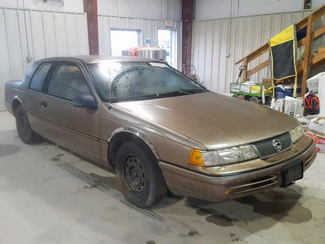 1MEPM6042MH614918 - 1991 MERCURY COUGAR LS GOLD photo 1