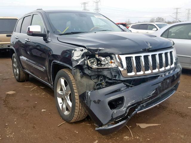 1J4RR6GT5BC568482 - 2011 JEEP GRAND CHER BLACK photo 1