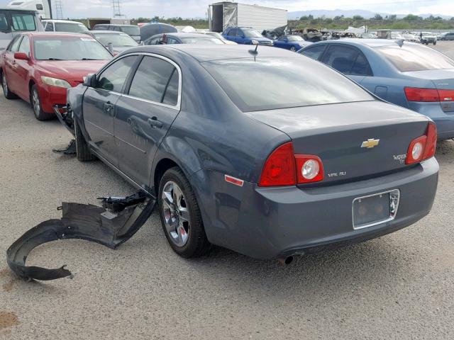 1G1ZH57B79F206293 - 2009 CHEVROLET MALIBU 1LT CHARCOAL photo 3