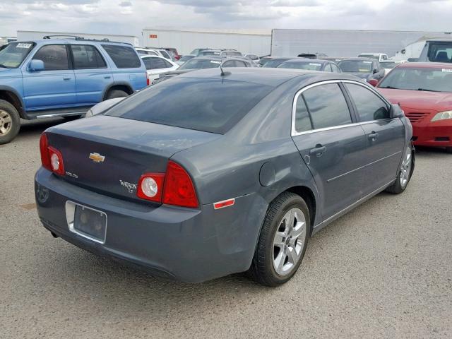 1G1ZH57B79F206293 - 2009 CHEVROLET MALIBU 1LT CHARCOAL photo 4