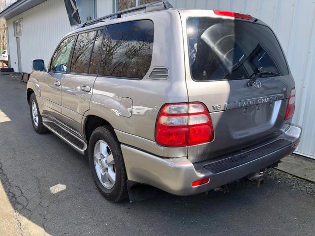 JTEHT05J342064244 - 2004 TOYOTA LAND CRUIS SILVER photo 3