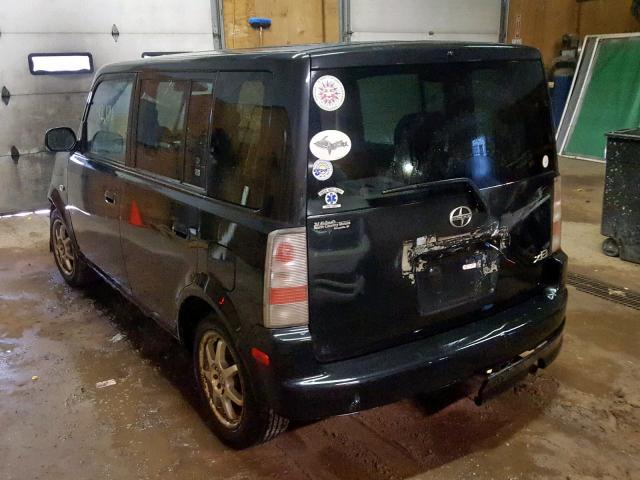 JTLKT324X50177281 - 2005 TOYOTA SCION XB 黑色 照片 3