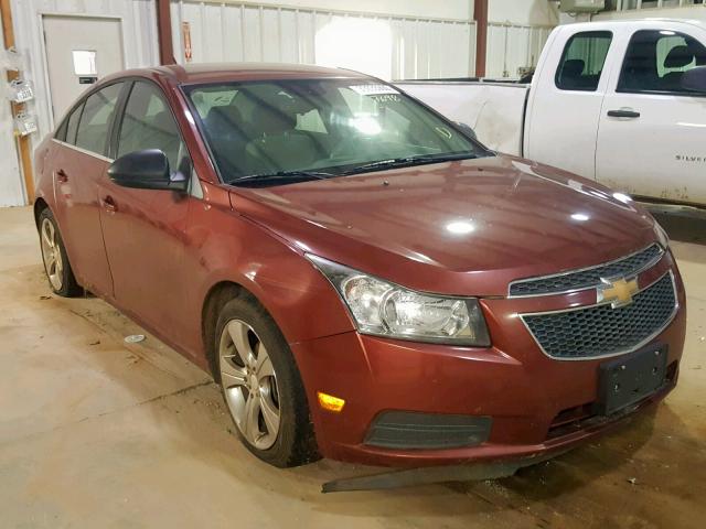 1G1PC5SH7C7397698 - 2012 CHEVROLET CRUZE LS MAROON photo 1