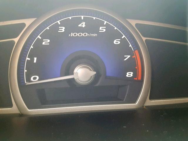 2HGFA15869H500895 - 2009 HONDA CIVIC EX ვერცხლისფერი ფოტო 8