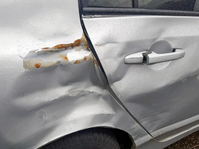 2HGFA15869H500895 - 2009 HONDA CIVIC EX ვერცხლისფერი ფოტო 9