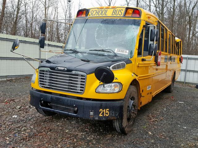 4UZABRDT7CCAZ9389 - 2012 FREIGHTLINER CHASSIS B2 黄色 照片 2