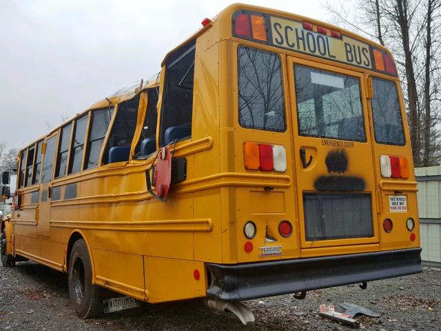 4UZABRDT7CCAZ9389 - 2012 FREIGHTLINER CHASSIS B2 黄色 照片 3