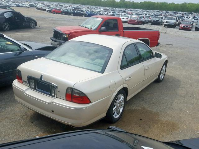 1LNHM87AX3Y701540 - 2003 LINCOLN LS კრემისფერი ფოტო 4