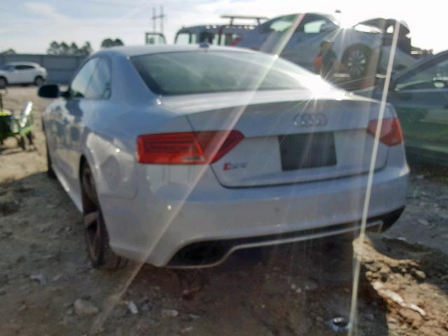 WUAC6AFR6EA901109 - 2014 AUDI RS5 WHITE photo 3