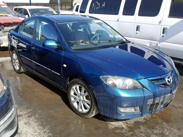 JM1BK123771629064 - 2007 MAZDA 3 S BLUE photo 1