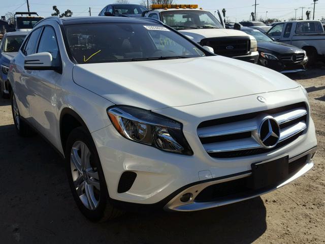 WDCTG4EB5GJ189365 - 2016 MERCEDES-BENZ GLA 250 WHITE photo 1