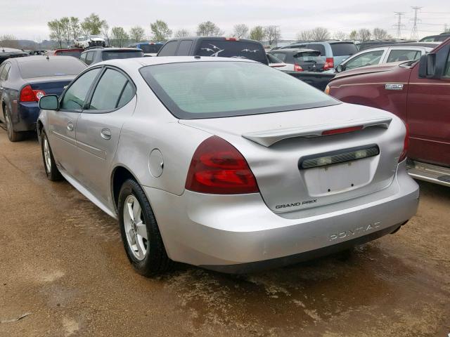 2G2WP552061207261 - 2006 PONTIAC GRAND PRIX 银色 照片 3