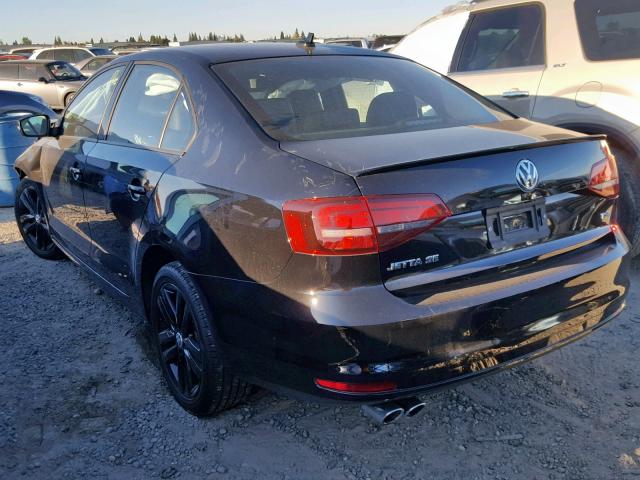 3VWD17AJ3JM208416 - 2018 VOLKSWAGEN JETTA SPOR BLACK photo 3