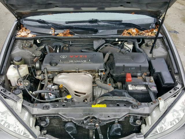 4T1BE32K24U930051 - 2004 TOYOTA CAMRY LE BROWN photo 7