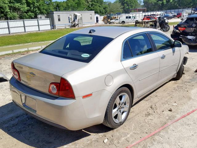 1G1ZC5E05CF270467 - 2012 CHEVROLET MALIBU 1LT 金色 照片 4