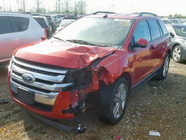 2FMDK3J93CBA59732 - 2012 FORD EDGE SEL  photo 2