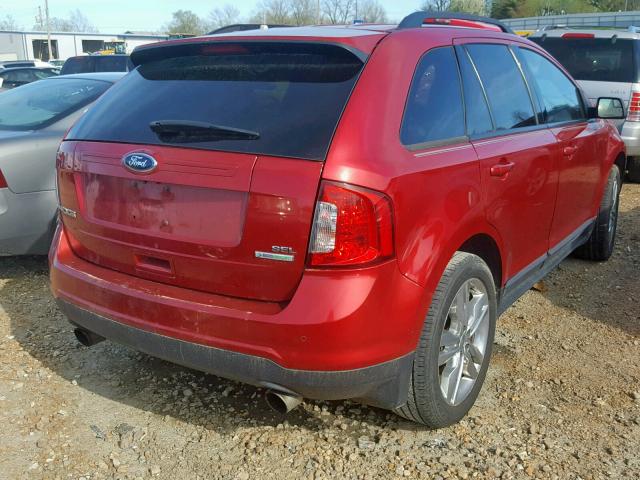 2FMDK3J93CBA59732 - 2012 FORD EDGE SEL  photo 4